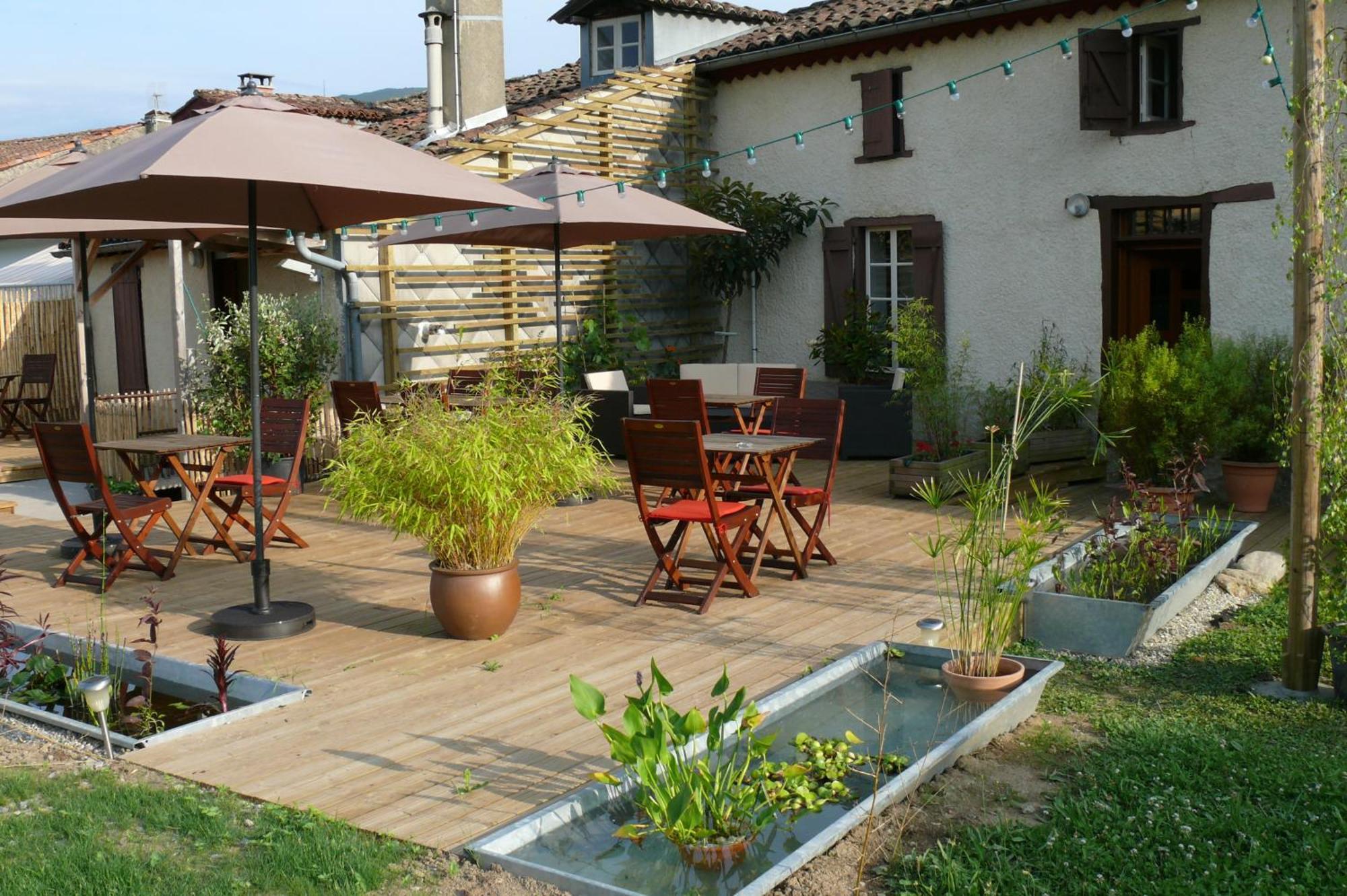 Logis Hotel Restaurant La Barguillere Saint-Pierre-de-Rivière エクステリア 写真
